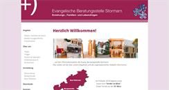 Desktop Screenshot of beratungsstelle-stormarn.de