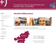 Tablet Screenshot of beratungsstelle-stormarn.de